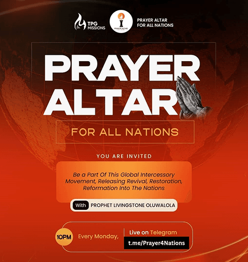 PRAYER ALTAR FOR ALL NATIONS (PAFAN)